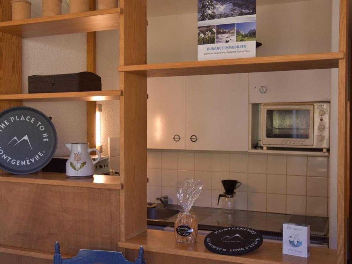 Appartement Cosy 2 Pieces Au Pied Des Pistes, Parking Et Casier A Skis - Fr-1-266-62 Монженевр Екстер'єр фото